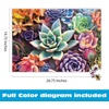 image:imageBuffalo Games James Mertke Simple Succulent 1000 Piece Jigsaw Puzzle  2675 x 1975 in Rectangular  Puzzles for Adults  Vibrant Plant Artwork  Bonus Reference DiagramPuzzle