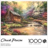 image:imageBuffalo Games Jigsaw Puzzles for Adults 1000 Pieces  Chuck Pinson  Brookside Retreat  Hard Adult Puzzle with Reference Poster Fun Unique amp Challenging for All Abilities Large 2675 x 1975