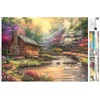 image:imageBuffalo Games Jigsaw Puzzles for Adults 1000 Pieces  Chuck Pinson  Brookside Retreat  Hard Adult Puzzle with Reference Poster Fun Unique amp Challenging for All Abilities Large 2675 x 1975