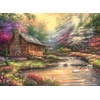 image:imageBuffalo Games Jigsaw Puzzles for Adults 1000 Pieces  Chuck Pinson  Brookside Retreat  Hard Adult Puzzle with Reference Poster Fun Unique amp Challenging for All Abilities Large 2675 x 1975