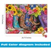 image:imageBuffalo Games Lars Stewart Cowgirl Colors 1000 Piece Jigsaw Puzzle  2675 x 1975 in  Vibrant Western Art  Reference Poster  Jigsaw Puzzles for Adults