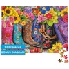 image:imageBuffalo Games Lars Stewart Cowgirl Colors 1000 Piece Jigsaw Puzzle  2675 x 1975 in  Vibrant Western Art  Reference Poster  Jigsaw Puzzles for Adults