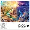 image:imageBuffalo Games Lars Stewart Horseshoe Bend Night amp Day Series 1000 Piece Jigsaw Puzzle  Multicolor 2675 x 1975 in Ages 14  Bonus Poster  High Resolution Artwork  Puzzles for Adults 1000 Pieces