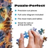 image:imageBuffalo Games Lars Stewart Winters Night Bonfire 1000 Piece Jigsaw Puzzle  Multicolor Large Rectangular  1000 Piece Puzzle for Adults  Includes Poster  Smooth Interlocking Fit