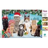 image:imageBuffalo Games Meowy Christmas Jigsaw Puzzle  300Piece 2125 x 15 in Rectangular  Secure Interlocking Fit  Full Color Poster  300 Piece Puzzle for Adults