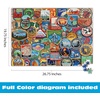 image:imageBuffalo Games National Park Patches  Lewis T Johnson  1000 Piece Jigsaw Puzzle  2675 x 1975 in  Puzzles for Adults  National Parks Artwork  Includes Reference Poster