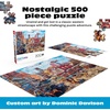 image:imageBuffalo Games Old Western Town  Dominic Davison  500 Piece Jigsaw Puzzle for Adults  Challenging Vintage Western Art with Bonus Diagram  Country Life Collection  Made in the USA