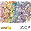 image:imageBuffalo Games Pokmon Kanto 151 500 Piece Jigsaw Puzzle  Multicolor 2125 x 15 in Rectangular  Bonus Poster Included  Precision Cut Pieces  Pokemon Gifts for Adults