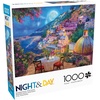 image:imageBuffalo Games Rendezvous Positano Night amp Day Series Jigsaw Puzzle  1000 Piece 2675 x 1975 in  1000 Piece Puzzle for Adults  Italy Scene  Reference Poster Included