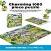 image:imageBuffalo Games Silver Select  Charles Wysocki Sunny Side Up  1000 Piece Jigsaw Puzzle for Adults  PrecisionCut Pieces Beautiful Artwork and Hours of Relaxing Fun
