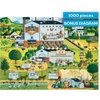 image:imageBuffalo Games Silver Select  Charles Wysocki Sunny Side Up  1000 Piece Jigsaw Puzzle for Adults  PrecisionCut Pieces Beautiful Artwork and Hours of Relaxing Fun