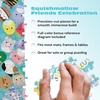 image:imageBuffalo Games Squishmallow Friends 300 Piece Jigsaw Puzzle  2125 x 15 in  Large Piece Puzzles for Adults  Colorful Collage  Sturdy Segments for LargeFormat Game