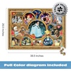 image:imageCeaco  2000 Piece Silver Select Disney Classic Collage Jigsaw Puzzle Colorful Puzzle for Adults  PrecisionCut Pieces Beautiful Artwork and Hours of Relaxing Fun
