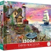 image:imageCeaco  David Maclean  Crashing Waves  1500 Piece Jigsaw Puzzle  Colorful Puzzle for Adults  PrecisionCut Pieces Beautiful Artwork and Hours of Relaxing Fun
