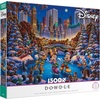 image:imageCeaco  Disney  Dowdle  Mickey and Friends  Skating in Central Park  1500 Piece Jigsaw Puzzle