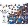image:imageCeaco  Disney  Dowdle  Mickey and Friends  Skating in Central Park  1500 Piece Jigsaw Puzzle