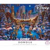 image:imageCeaco  Disney  Dowdle  Mickey and Friends  Skating in Central Park  1500 Piece Jigsaw Puzzle