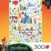 image:imageCeaco  Disney  Zootopia  300 Oversized Piece Jigsaw Puzzle