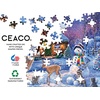 image:imageCeaco  Glow in The Dark  Holiday Wonderland  750 Piece Jigsaw Puzzle