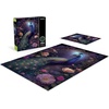 image:imageCeaco  Glow in The Dark  Peacock Glow  750 Piece Jigsaw Puzzle