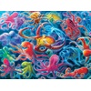 image:imageCeaco  Glow in The Dark  Underwater Octopus  750 Piece Jigsaw Puzzle