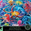 image:imageCeaco  Glow in The Dark  Underwater Octopus  750 Piece Jigsaw Puzzle