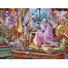image:imageCeaco  Glow in The Dark  Unicorn Tails  750 Piece Jigsaw Puzzle
