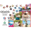 image:imageCeaco  Hilarious Animals  500 Piece Jigsaw Puzzle  Colorful Puzzle for Adults  PrecisionCut Pieces Beautiful Artwork and Hours of Relaxing Fun
