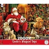 image:imageCeaco  Holiday  Santas Magical Toys  2000 Piece Jigsaw Puzzle