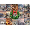 image:imageCeaco  Silver Select  Thomas Kinkade  Winter Collage  2000 Piece Jigsaw Puzzle for Adults  Challenging Puzzle Perfect for Game Nights  Finished Size is 3850 x 2650