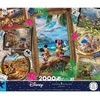 image:imageCeaco  Thomas Kinkade  Disney  Travel Collage  2000 Piece Jigsaw Puzzle