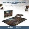 image:imageCeaco  Thomas Kinkade Studios Harry Potter Diagon Alley 1500 Piece Jigsaw Puzzle with Bonus Poster