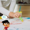 image:imageLittle Buffalo Jumbo Rainbow Water Doodle Mat