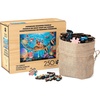 image:imageBuffalo Games  250 Piece Wooden Jigsaw Puzzle Charles Wysocki  Frederick The Literate Standard Cut Pieces Wooden Box Fabric Bag Full Size Poster Ages 14Tiny Bubbles