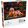 image:imageBuffalo Games  300 Piece Jigsaw Puzzle  Dogs Under the Tree  Christmas Scene Puzzles for Adults and Families  Perfect for Dog LoversLarge