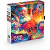 image:imageBuffalo Games  Blend COTA  Santa Checks Twice  500 Piece Silver Select Jigsaw Puzzle Colorful Puzzles for Adults  PrecisionCut Pieces Beautiful Artwork for Relaxing Fun