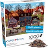 image:imageBuffalo Games  Charles Wysocki Valley Farm Street 1000 Piece Jigsaw Puzzle for Adults Classic Americana Artwork with FullColor Poster