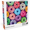 image:imageBuffalo Games  Delightful Donuts  300 Piece Jigsaw Puzzle for Adults with Oversized Pieces  Colorful Large Jigsaw Puzzle with Fun Donut Art  Finished Size 2125 x 15