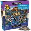 image:imageBuffalo Games  Jigsaw Puzzles 1000 Pieces  Dowdle Noahs Ark Puzzle  Premium Giftable Foil Box with Reference Poster  Made in USA