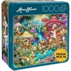 image:imageBuffalo Games  Merry Mushroom Village Picnic  Aimee Stewart  1000 Piece Jigsaw Puzzle in Premium Collectors Tin  Fun Challenge for Adults amp Families