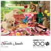 image:imageBuffalo Games  Picnic Raiders  300 Piece Puzzle for Adults Oversized Large Jigsaw with Easy to Grasp Pieces  Steve Read  Adorable Animals Collection