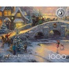 image:imageBuffalo Games  Thomas Kinkade  Spirit of Christmas  1000 Piece Silver Select Jigsaw Puzzle  Festive Holiday Puzzles for Adults  PrecisionCut Pieces Winter Artwork Relaxing Fun