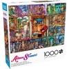 image:imageBuffalo Games Aimee Stewart The Grand Fiction Library 1000 Piece Jigsaw Puzzle  Large Multicolor Cardboard  Puzzles for Adults 1000 Pieces  Poster Included  Display Ready