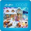 image:imageBuffalo Games Aimee Stewart Winterland Fun 1000 Piece Jigsaw Puzzle  266 x 19 in Portable Tin Case  Precision Snap Fit  Full Color Poster  1000 Piece Puzzle for Adults