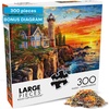 image:imageBuffalo Games Dominic Davison Rocky Cliff Lighthouse Jigsaw Puzzle  300 Pieces 2125 x 15 in  EasyGrip Design  Bonus Poster  300 Piece Puzzles for Adults300 Pack of 6