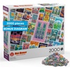 image:imageBuffalo Games Red Robot Vintage Posters 2000 Piece Jigsaw Puzzle  Multicolor 385 x 265 in  Adult Puzzle  Bonus Poster Included  Precision Cut Pieces