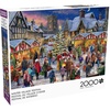 image:imageBuffalo Games Winter Village Festival 2000 Piece Jigsaw Puzzle  Large Multicolor Rectangular  Precision Cut Pieces  Full Color Poster  Jigsaw Puzzles for Adults