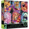 image:imageCeaco  Glow in The Dark  Glowrious Animals Glow  750 Piece Jigsaw Puzzle