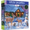 image:imageCeaco  Glow in The Dark  Holiday Wonderland  750 Piece Jigsaw Puzzle