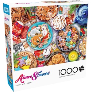 image:imageBuffalo Games  Aimee Stewart  Cookies and Cocoa  1000 Piece Jigsaw Puzzle for Adults Challenging Puzzle Perfect for Game Nights  1000 Piece Finished Size is 2675 x 1975 Large